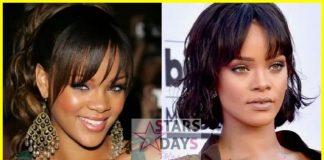 Rihanna Nose Job